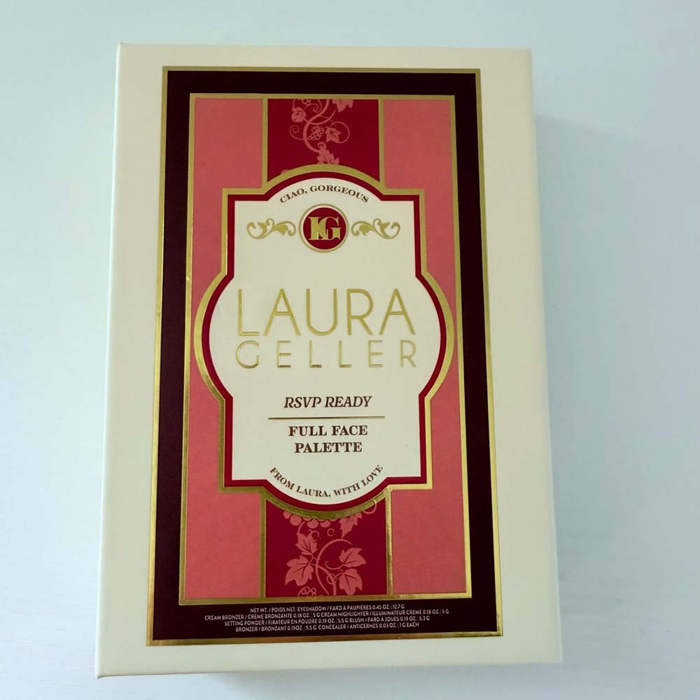 Laura Geller RSVP Ready Full Face Palette - Pink and Gold